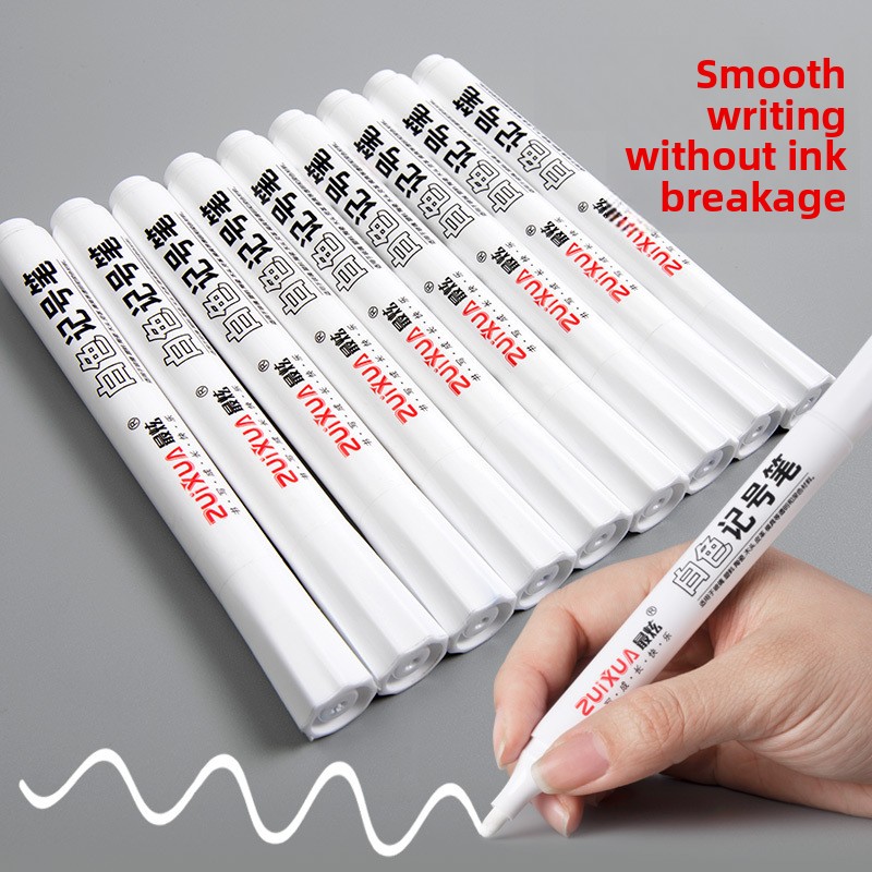 Whiteboard Marker Set - 5-10 Pcs White Marker Pens 2.0mm