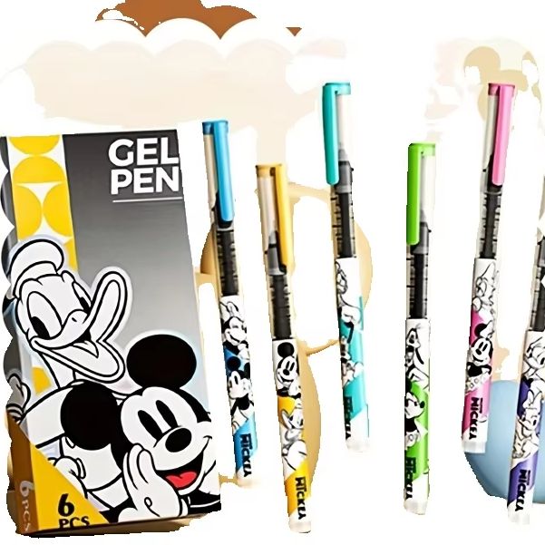 Stationery Supplier - 6pcs Disney Mickey, Minnie And Friends