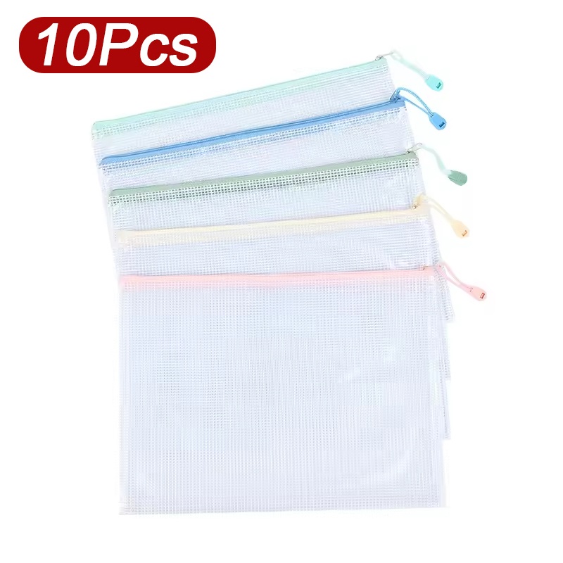 5-30 Pcs Document Zipper Mesh  - đánh giá và giá Is Stationery Office Supply