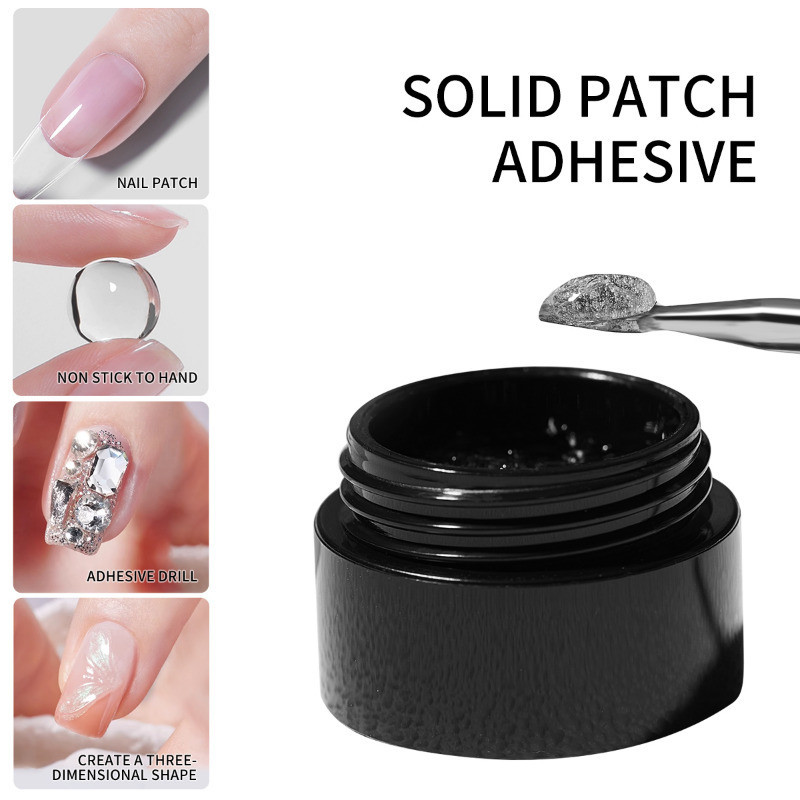 3pcs/set Solid Nail Tips Gel S - đánh giá và giá Glue Stick Pack