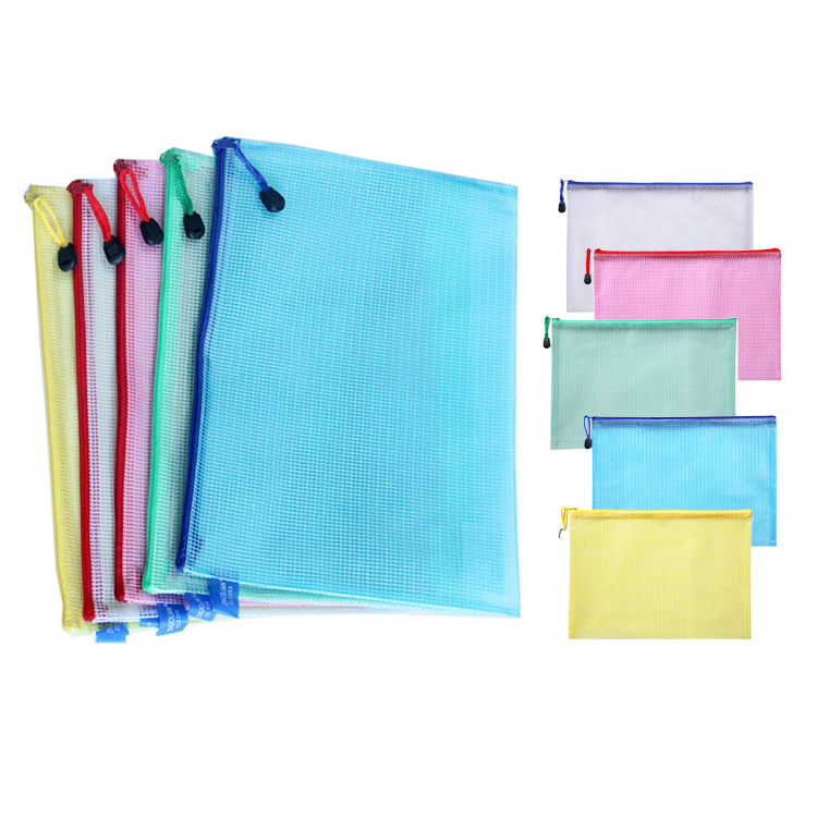 5pcs Stationery Storage Bag A4 - đánh giá và giá Portfolio Folder Zip