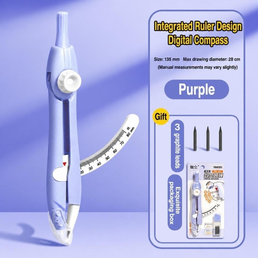 Digital Display Compass Lock-D - đánh giá và giá Compass Geometry Set