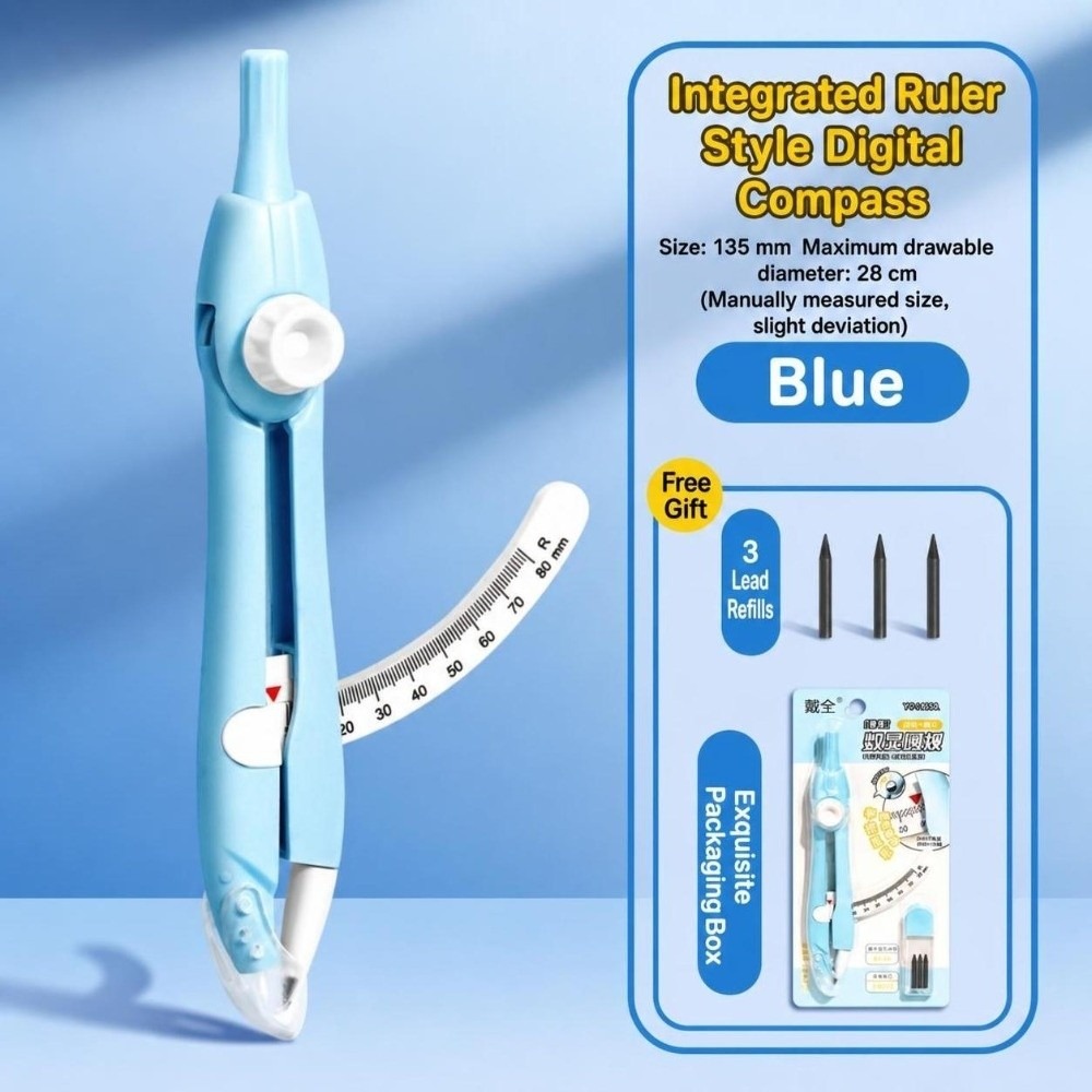 Digital Display Compass Lock-D - đánh giá và giá Compass Geometry Set