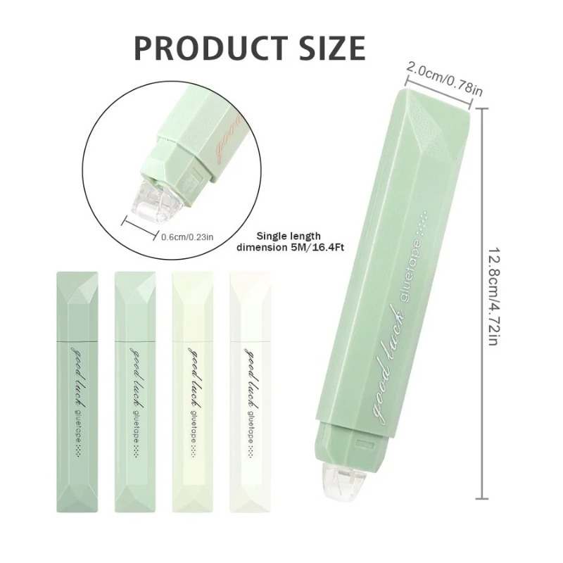 4pcs Gradient Color Glue Tape, - đánh giá và giá Glue Stick Pack