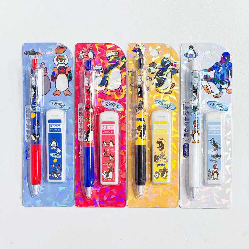 4/24pcs Kawaii Pingu Mechanica - đánh giá và giá Stationery Supplier