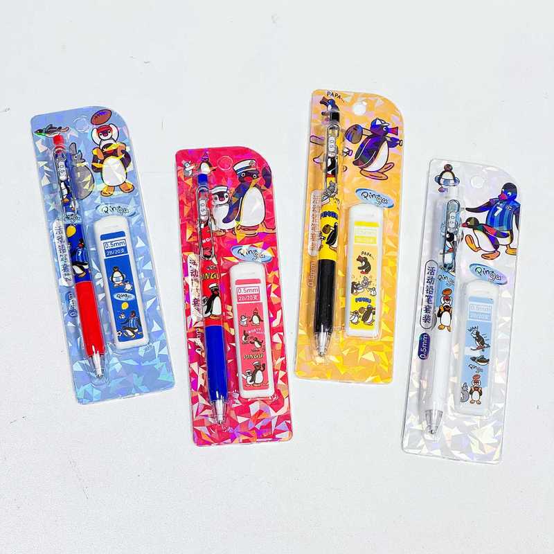 4/24pcs Kawaii Pingu Mechanica - đánh giá và giá Stationery Supplier