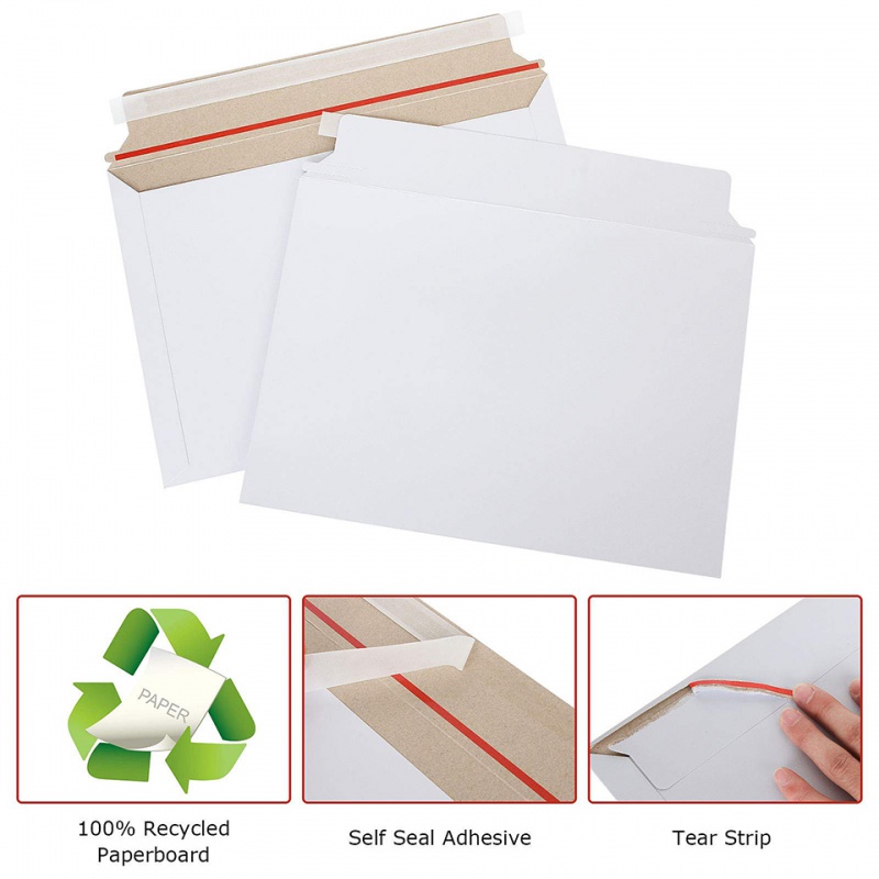 10/25 Con Trắng Cứng Nhắc Nhân - đánh giá và giá Letter Envelope Kraft