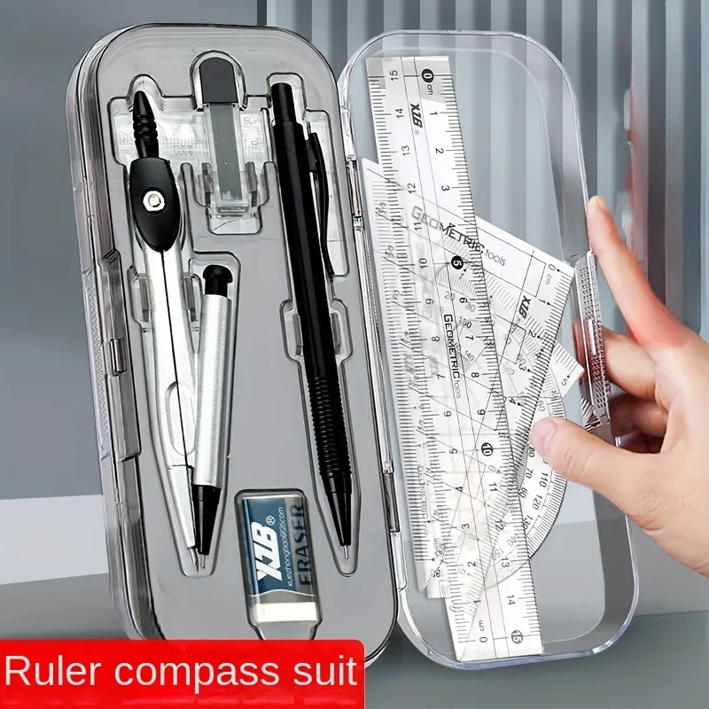 8-in-1 Mathematical Geometry K - đánh giá và giá Compass Geometry Set