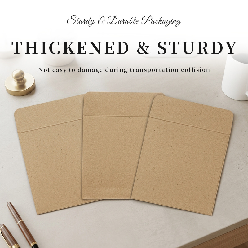 50pcs/lots Seed Envelopes Docu - đánh giá và giá Letter Envelope Kraft