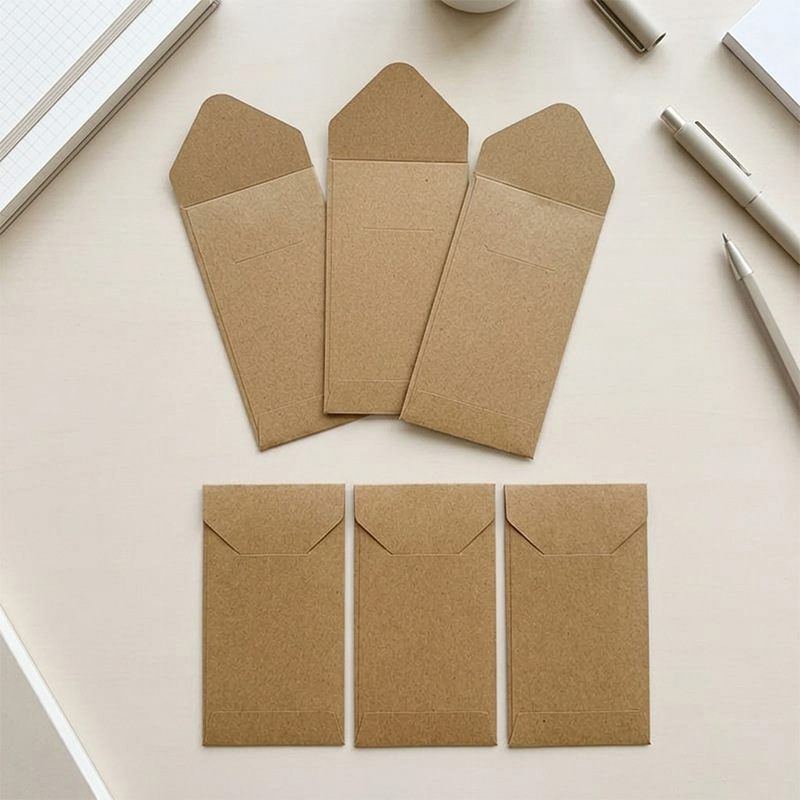 50pcs/lots Seed Envelopes Docu - đánh giá và giá Letter Envelope Kraft