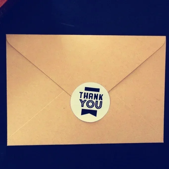 30pcs Large Triangle Fold Flap - đánh giá và giá Letter Envelope Kraft