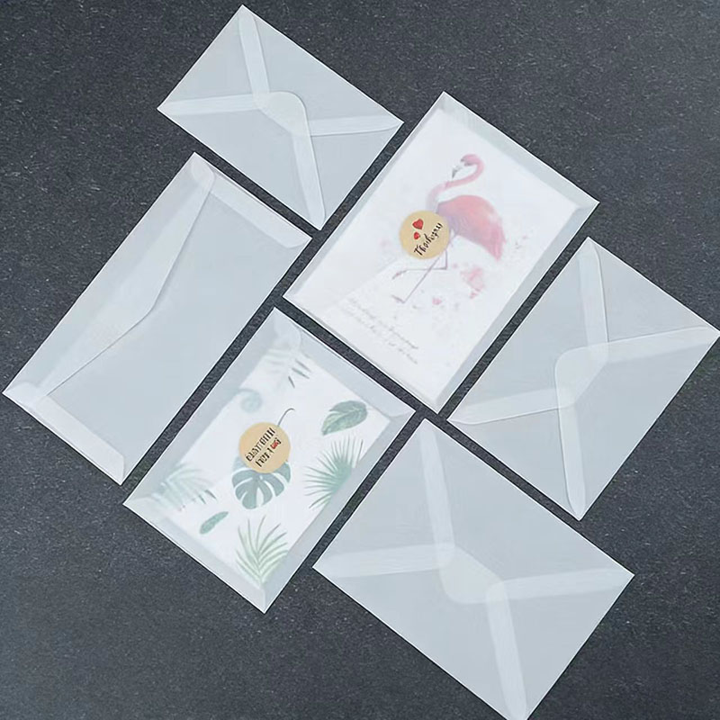 50pcs Translucent Blank Envelo - đánh giá và giá Letter Envelope Kraft