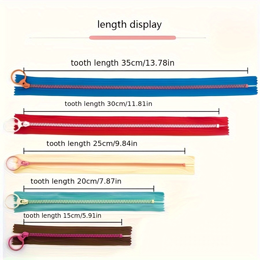 10pcs15cm-30cm mixed resin zip - đánh giá và giá Portfolio Folder Zip