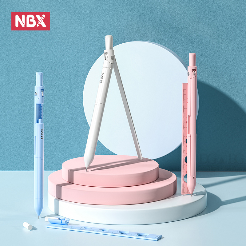 NBX La Bàn Bút Chì Học Vẽ Công - đánh giá và giá Compass Geometry Set
